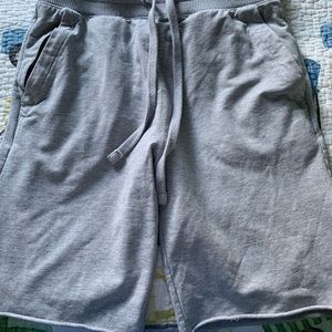 Men's Jordan Craig Heather Gray French Terry Shorts Size Medium Very Nice!!

G